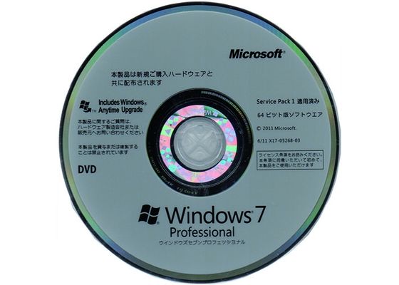 Porcellana Software completo di versione di Windows 7 del Pro Pack 64Bit dei sistemi genuini dell'OEM fornitore