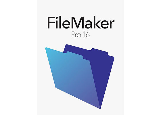 Porcellana Pro software professionale 16 di Filemaker per la vittoria 10 e Mac OS X fornitore