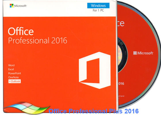 Porcellana Ufficio originale 2016 FPP professionale, professionista di Microsoft Office più il DVD 2016 fornitore