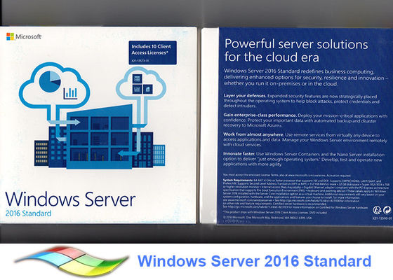 Porcellana Multi originale di Windows Small Business Server 2016 100% di lingua del COA X20 fornitore