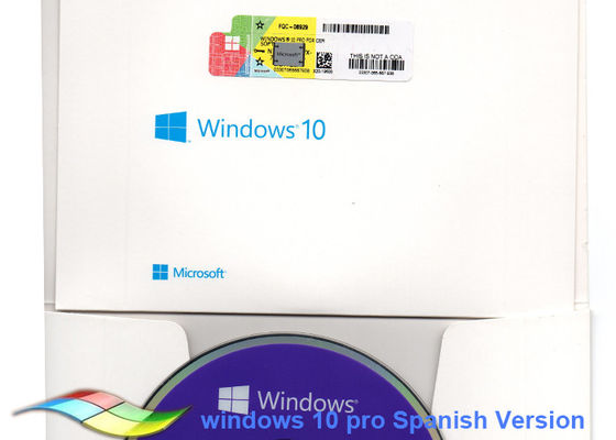 Porcellana Autoadesivo spagnolo dell'OEM di Windows 10 di versione per l'autoadesivo domestico del Coa di Windows del PC fornitore