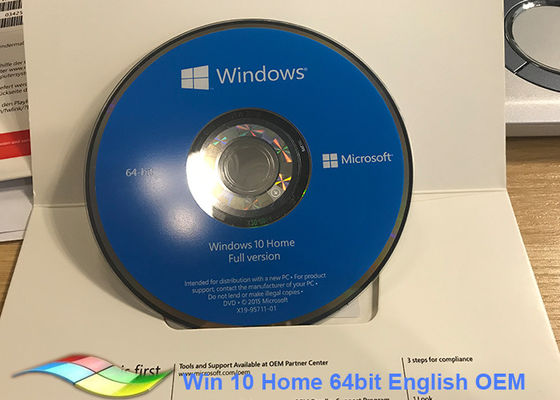 Porcellana Vinca 10 la chiave completa 100% del prodotto di originale di versione 64bit Windows 10 dell'OEM di chiave domestica del prodotto fornitore