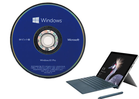 Porcellana Il bit genuino del Pro Pack 64 di Windows 8,1 online attiva i giapponesi una garanzia da 1 anno fornitore