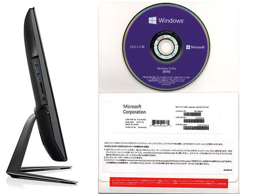 Porcellana Licenza inglese attivata online chiave inutilizzata del COA di DVD dell'autoadesivo 64bits dell'OEM di Windows 10 di uso di vita pro fornitore