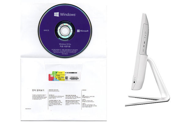 Porcellana Il pro DVD di originale del bit 100% dell'OEM 64 di Windows 10 attiva FQC08983 coreano fornitore