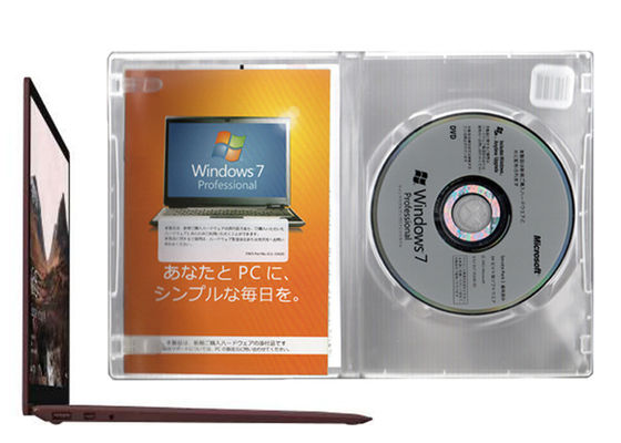 Porcellana Software di sistema originale di 100% Windows 7/media di DVD Fpp di vittoria 7 fornitore