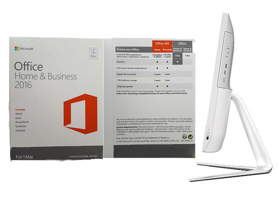 Porcellana Casa di Microsoft Office e versione completa chiave 2016 del prodotto di affari 64bit per il mackintosh fornitore