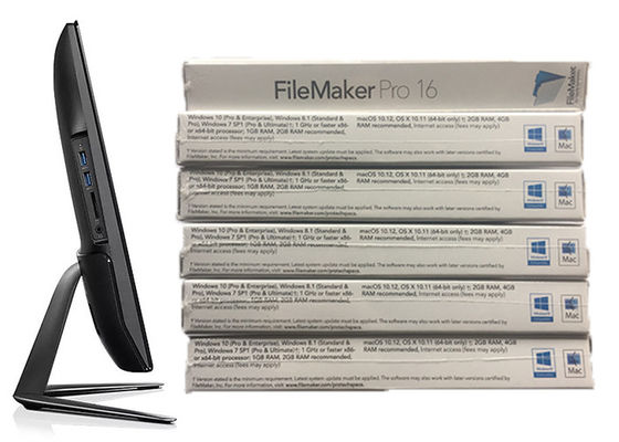 Porcellana Software originale della scatola di vendita al dettaglio 16 di Windows FileMaker pro per l'affare fornitore