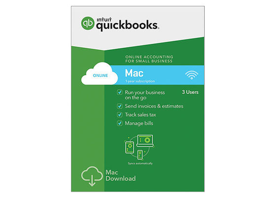 Porcellana Sottoscrizione di un anno 2017 di QuickBooks del mackintosh del software online del desktop fornitore