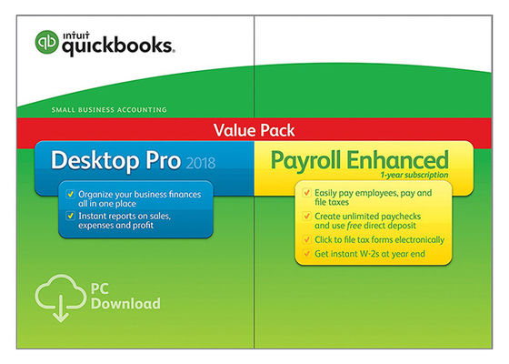 Porcellana Quickbooks pro 2017 con il sistema di contabilità del libro paga fornitore