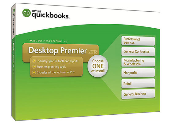 Porcellana Edizione Quickbooks pro 2017 di industria con l'utente del libro paga 4, impresa 2017 di Quickbooks fornitore