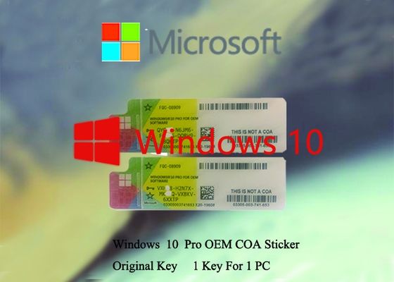 Porcellana Software di lingua di serie di lavoro chiave del COA X20 di CHIAVE Windows 10 del prodotto originale di 100% multi fornitore