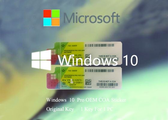 Porcellana Software di lingua multi CHIAVE di serie di lavoro chiave del prodotto originale di Windows 10 fornitore