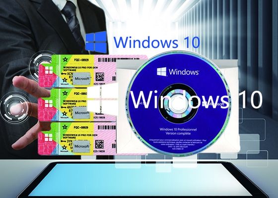Porcellana Il prodotto genuino X20 chiave di Windows 10 online attiva il multi autoadesivo del COA di lingua fornitore