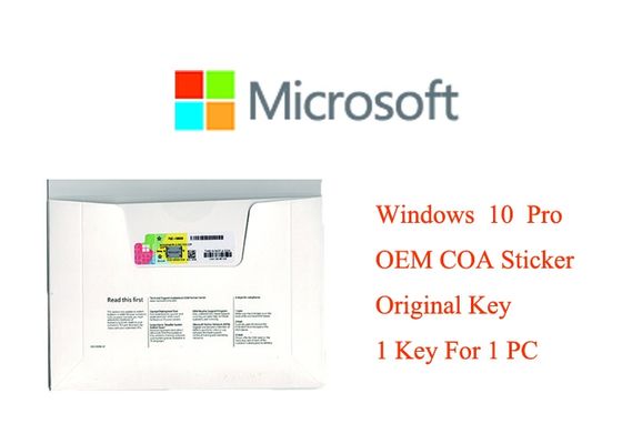 Porcellana Attivazione online completa del COA X20 del software di versione di Windows 10 dei sistemi chiave genuini 32bit del prodotto nuovissima fornitore