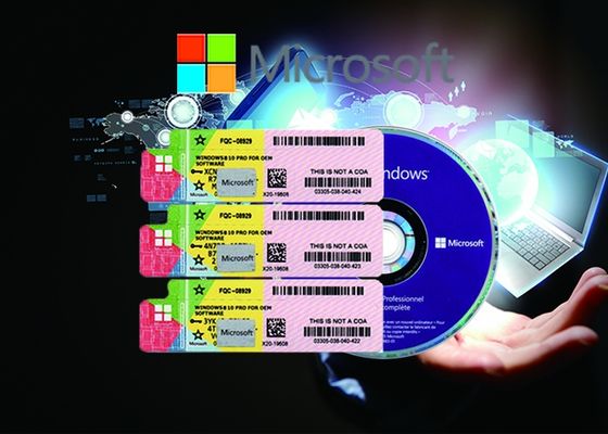 Porcellana Attivazione online del software del prodotto di Windows 10 di versione 64BIT lingua completa chiave dei sistemi di multi fornitore