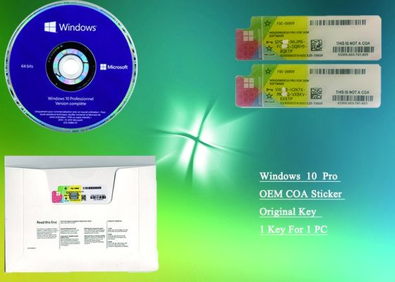 Porcellana Il pro autoadesivo del COA di Microsoft Windows 10 online attiva l'originale del francese 100% fornitore