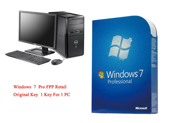 Porcellana Il Pro Pack di MS Windows 7 online attiva 64bit i sistemi FPP genuino al minuto fornitore