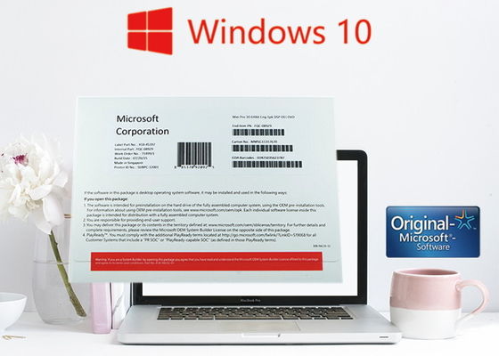 Porcellana Autoadesivo del pro OEM dell'autoadesivo di Windows/Windows 10 pro nessuna limitazione di lingua fornitore