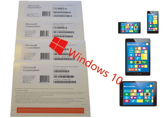 Porcellana Di Windows 10 della casa dell'OEM del pacchetto di attivazione usando legale online inglese per sempre fornitore