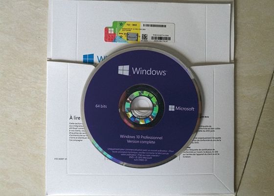 Porcellana Autoadesivo 64BIT dell'OEM di Windows 10 francesi del funzionario di versione pro per il PC nuovissimo fornitore