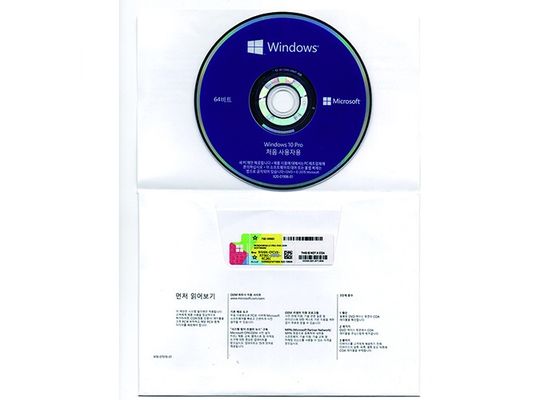 Porcellana Multi di lingua pro 64bit Dvd DVD dell'autoadesivo dell'OEM di MS Windows 10 per l'affare fornitore