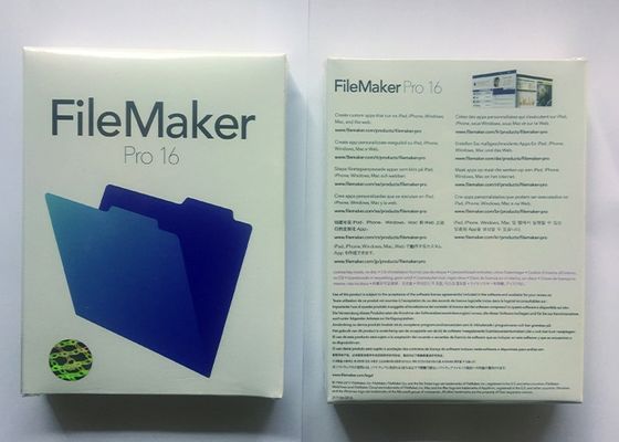Porcellana Versione completa Filemaker pro Windows fornitore