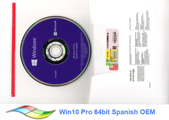 Porcellana Multi originale di lingua 100% di versione di Windows 10 del pro autoadesivo completo dell'OEM fornitore