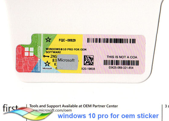 Porcellana pro codice chiave X20 di 64bit Windows 10 con l'unità di elaborazione dell'ologramma 1GHz o più velocemente fornitore