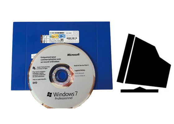 Porcellana Software di lingua francese originale del COA X20 del Pro Pack di 100% Windows 7 fornitore