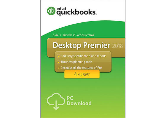 Porcellana Primo ministro genuino 2018 del desktop 2017 di 100% QuickBooks con l'utente dell'edizione 4 di industria fornitore