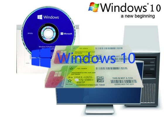 Porcellana Pacchetto nuovissimo dell'OEM della casa di Windows 10, originale facoltativo del computer 100% di lingua fornitore