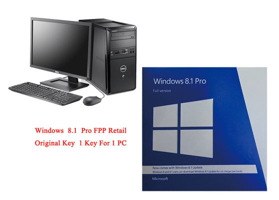 Porcellana Software di 64 bit di Microsoft Windows 8,1 pieni di versione del PC un pro online attiva fornitore
